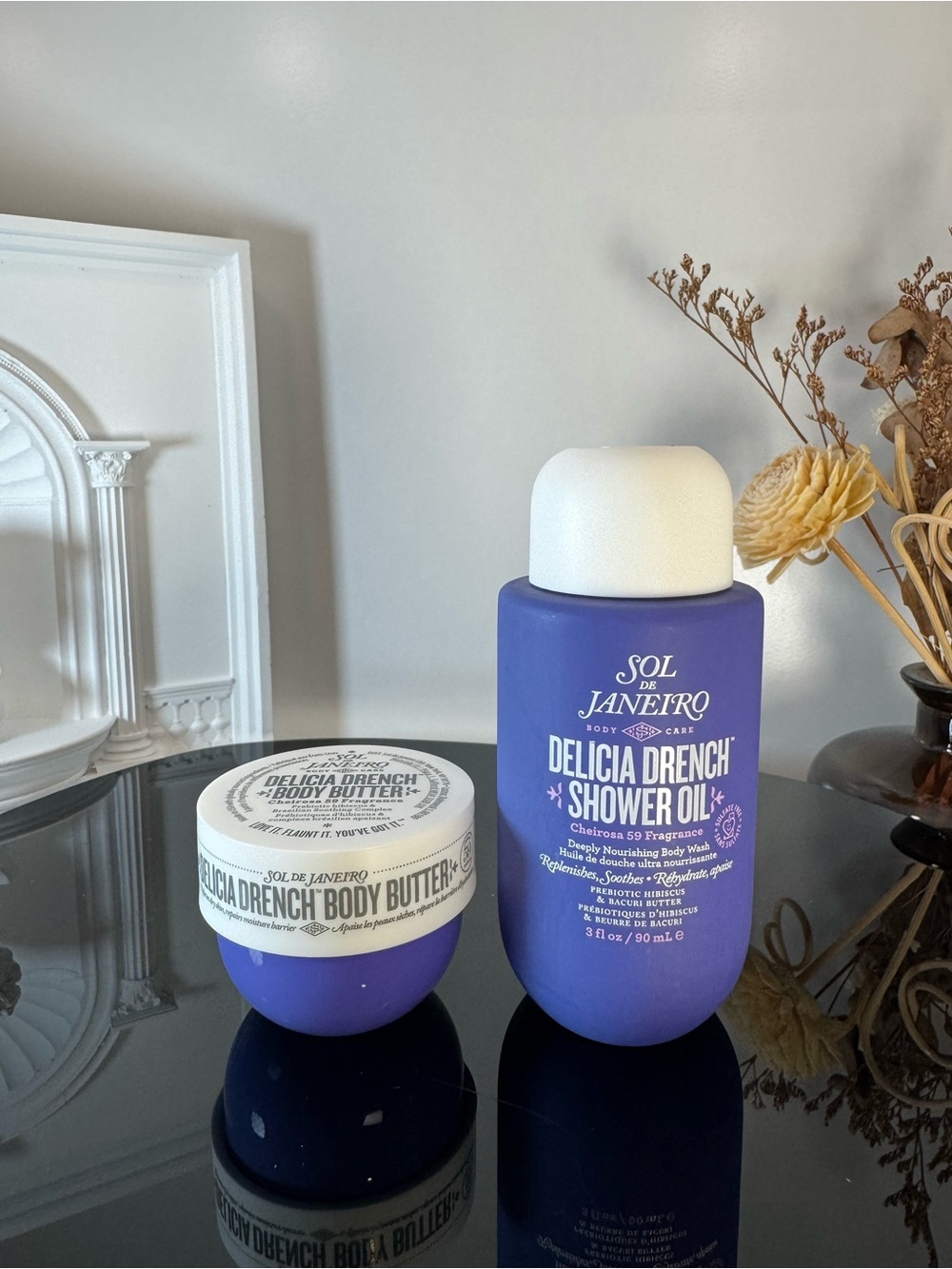 SOL DE JANEIRO Delicia Drench™ Moisturizing Body Butter & Shower Oil Mini Duo